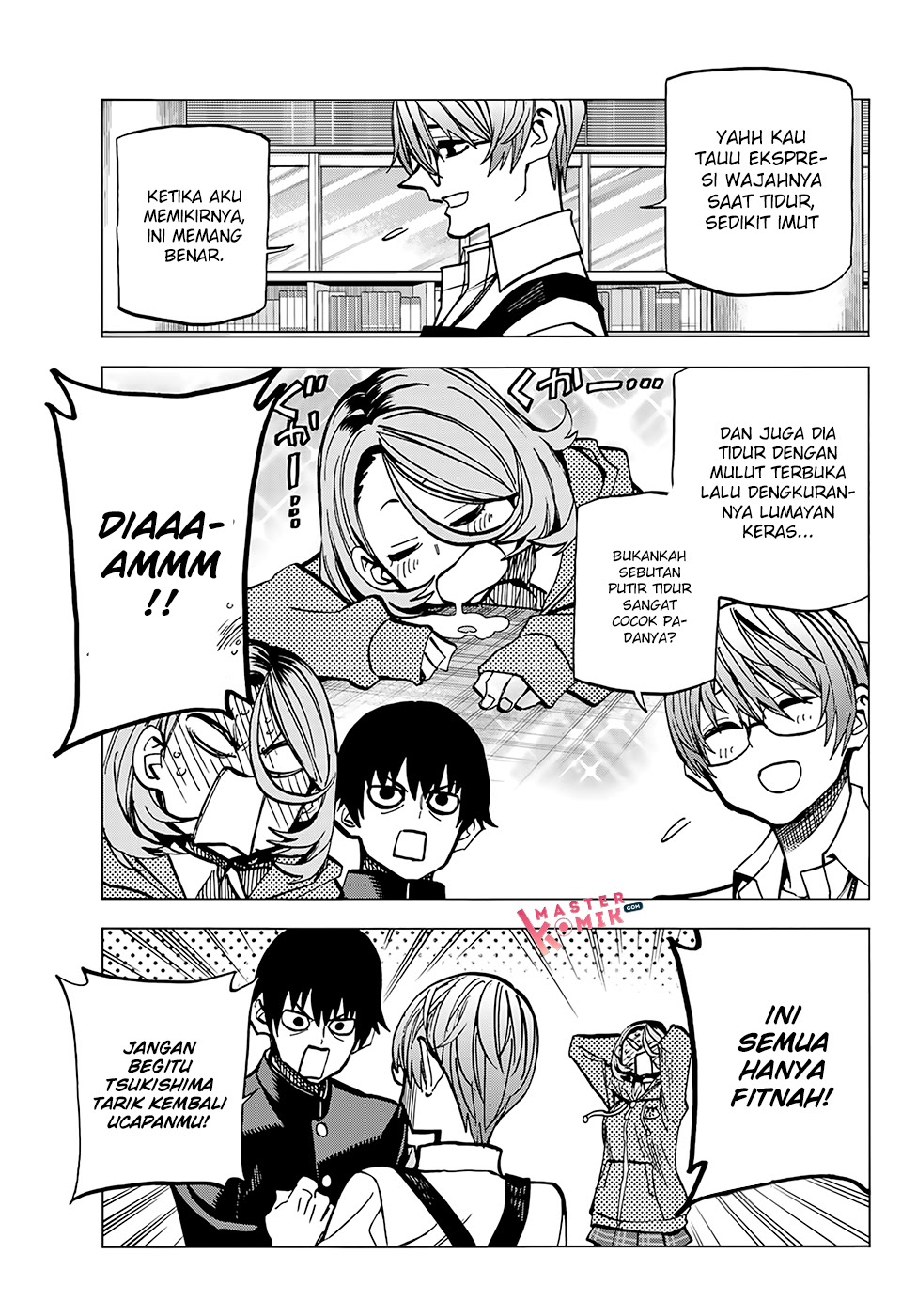 The Story Between a Dumb Prefect and a High School Girl with an Inappropriate Skirt Length Chapter 05 Gambar 19